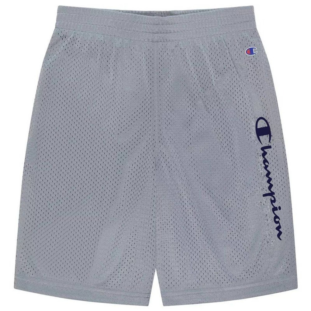 Champion Big Boys Gray Mesh Shorts, Size S, New